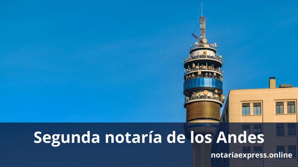 Segunda notaría de los Andes
