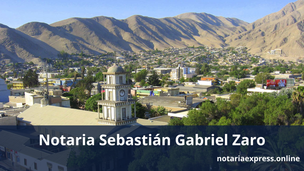 notaria Sebastián Gabriel Zaro Tapia